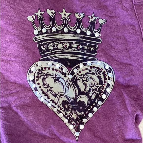 Yvette Mandell plum sweats - Picture 4 of 5